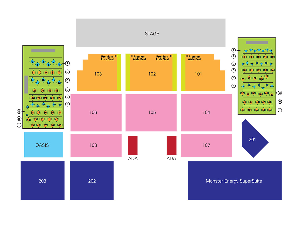 Sands Event Center Bethlehem Pa Seating Chart